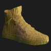 Картонний 3D пазл-конструктор Cartonic Високі кеди (High top sneaker) (CARTHTSNK)