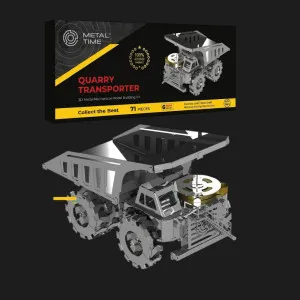 Колекційна механічна модель Metal Time Quarry Transporter (MT014)