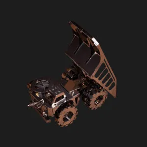 Колекційна механічна модель Metal Time Quarry Transporter (MT014)