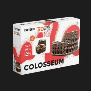 Картонный 3D-пазл-конструктор Cartonic Колизей (Colosseum) (CARTCOLO)