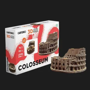 Картонный 3D-пазл-конструктор Cartonic Колизей (Colosseum) (CARTCOLO)