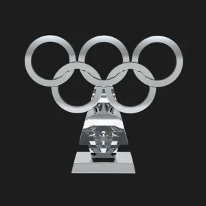 Колекційна модель-конструктор Metal Time Олімпійські кільця Rings of Strength (MT021Y)