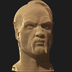 Картонный 3D-пазл-конструктор Cartonic Козак (Cossack Warrior) (CARTCOSS)