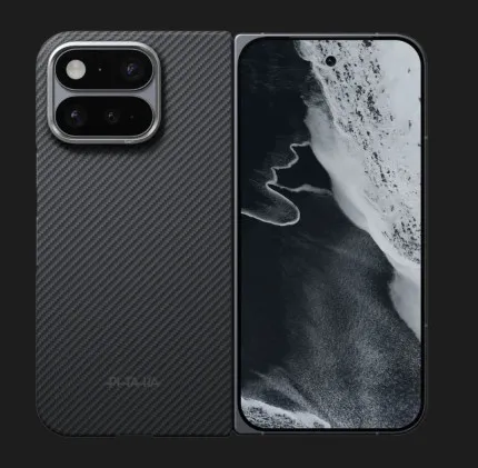 Чохол Pitaka Edge Case для Google Pixel 11 Pro Fold (Black/Gray(Twill)