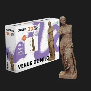 Картонный 3D пазл-конструктор Cartonic Статуя Венеры Милосской (Venus de Milo) (CARTVENUS)