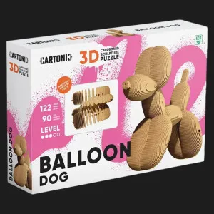 Картонный 3D-пазл-конструктор Cartonic Balloon dog (CARTBAL)