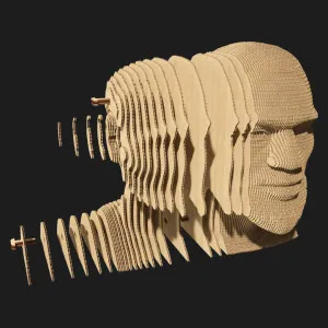 Картонный 3D пазл-конструктор Cartonic Леброн Джеймс (LeBRON) (CARTMLBJ)