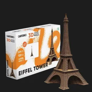 Картонный 3D-пазл-конструктор Cartonic Эйфелева башня (Eiffel tower) (CARTEIFF)