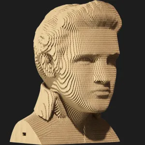 Картонный 3D-пазл-конструктор Cartonic Элвис Пресли (Elvis) (CARTMELV)
