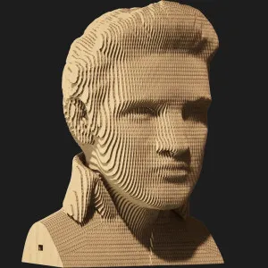 Картонный 3D-пазл-конструктор Cartonic Элвис Пресли (Elvis) (CARTMELV)