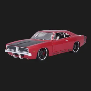 Автомодель Maisto 1969 Dodge Charger R/T, 1:24 (32537 met. red)
