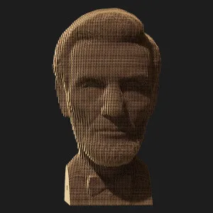 Картонний 3D пазл-конструктор Cartonic Абрагам Лінкольн (Lincoln) (CARTMLNC)