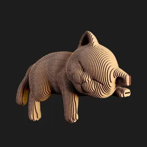 Картонний 3D пазл-конструктор Cartonic Sleepy kitten (CARTMNSLEEP)