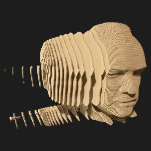 Картонный 3D-пазл-конструктор Cartonic Крестный отец (Godfather) (CARTMGDF)