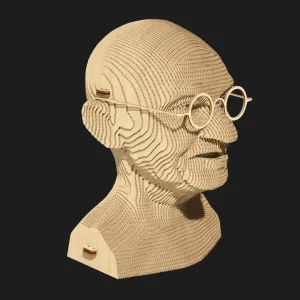 Картонный 3D пазл-конструктор Cartonic Махатма Ганди (Mahatma) (CARTMGDH)