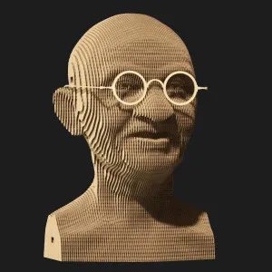 Картонный 3D пазл-конструктор Cartonic Махатма Ганди (Mahatma) (CARTMGDH)