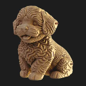 Картонный 3D пазл-конструктор Cartonic Мальтипу (Maltipoo) (CARTMALTIPOO)