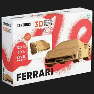 Картонный 3D пазл-конструктор Cartonic Ferrari (Ferrari) (CARTFER)
