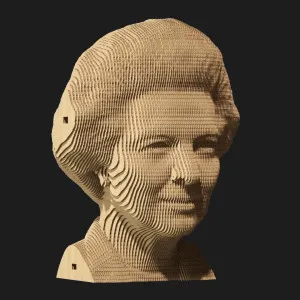 Картонный 3D пазл-конструктор Cartonic Маргарет Тэтчер (Margaret T) (CARTMMTC)