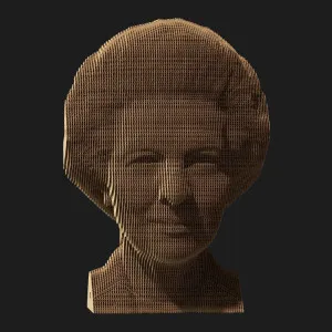Картонный 3D пазл-конструктор Cartonic Маргарет Тэтчер (Margaret T) (CARTMMTC)