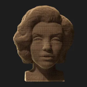 Картонный 3D пазл-конструктор Cartonic Мэрилин Монро (Marilyn) (CARTMMMN)