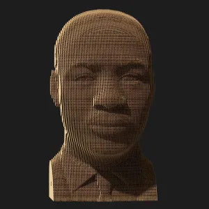 Картонный 3D пазл-конструктор Cartonic Мартин Лютер Кинг (MLK) (CARTMMLK)