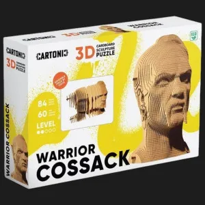 Картонный 3D-пазл-конструктор Cartonic Козак (Cossack Warrior) (CARTCOSS)