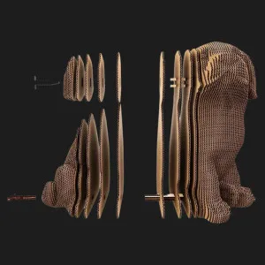 Картонний 3D пазл-конструктор Cartonic Labrador Puppy (CARTMNLABRA)