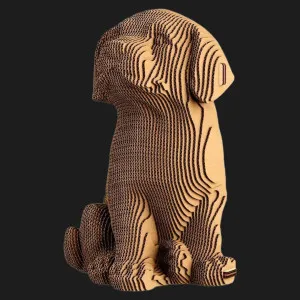 Картонний 3D пазл-конструктор Cartonic Labrador Puppy (CARTMNLABRA)