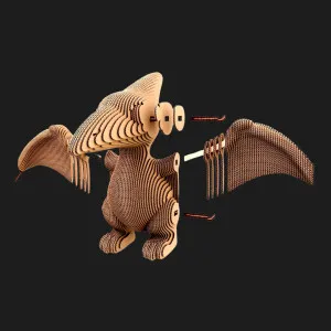 Картонный 3D пазл-конструктор Cartonic Птеродактиль (Collectible Pterodactyl) (CCARTPTERO)