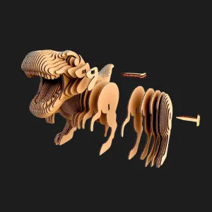 Картонный 3D пазл-конструктор Cartonic Тиранозавр (Collectible Tyrannosaurus) (CCARTTREX)