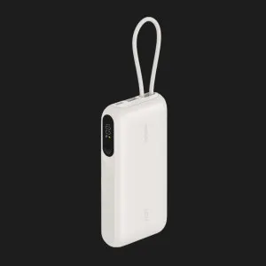 Зарядное устройство для Power Bank Belkin 10000мАh, 45W, с интегрированным кабелем USB-C (Sand) в Хмельницком