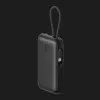Зарядний пристрій Power Bank Belkin 10000мАh, 45W, з інтегрованим кабелем USB-C (Black)