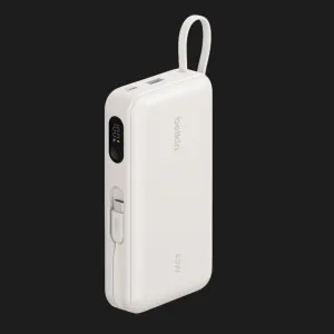 Зарядное устройство Power Bank Belkin 20000мАh, 45W, з інтегрованим кабелем USB-C (Sand) в Хмельницком
