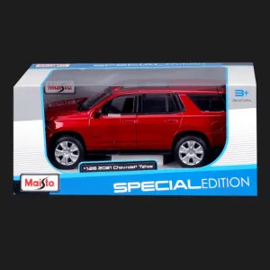 Автомодель Maisto 2021 Chevy Tahoe, 1:24 (31533 red)