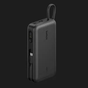 Зарядное устройство Power Bank Belkin 20000мАh, 45W, з інтегрованим кабелем USB-C (Black) в Хмельницком