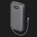 Зарядний пристрій Power Bank Belkin 27000мАh, 240W, з інтегрованим кабелем USB-C (Black)