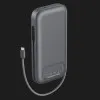 Зарядний пристрій Power Bank Belkin 27000мАh, 240W, з інтегрованим кабелем USB-C (Black)