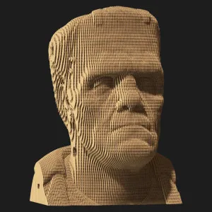 Картонный 3D-пазл-конструктор Cartonic Чудовище Франкенштейна (Frankenstein’s monster) (CARTFRANK)