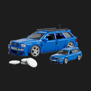 Коллекционная машинка-конструктор Mattel Brick Shop Speed ​​— Audi (JGR28) (Blue)