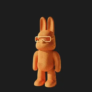 Картонний 3D пазл-конструктор Cartonic Arty Bunny (CARTARTBUNN)