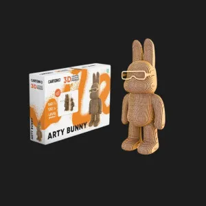Картонний 3D пазл-конструктор Cartonic Arty Bunny (CARTARTBUNN)
