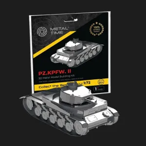Колекційна модель-конструктор Metal Time Танк Pz.Kpfw. II (MT060)