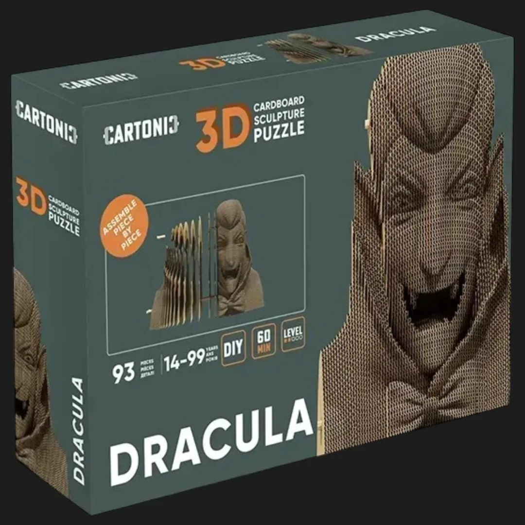 Картонний 3D пазл-конструктор Cartonic Дракула (Dracula) (CARTDRCL)