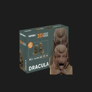 Картонный 3D пазл-конструктор Cartonic Дракула (Dracula) (CARTDRCL)