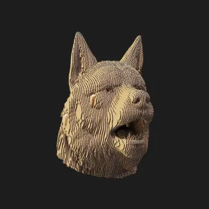 Картонный 3D пазл-конструктор Cartonic Волк (Wolf) (CARTWOLF)