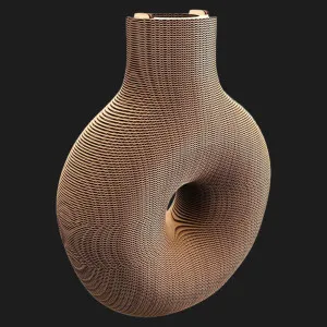 Картонний 3D пазл-конструктор Cartonic Nordic Vase (CARTVASEN)