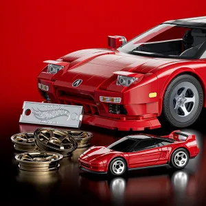 Коллекционная машинка-конструктор Mattel Brick Shop Elite ​​— Acura (JFT17) (Red)