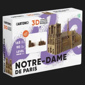 Картонный 3D-пазл-конструктор Cartonic Нотр-Дам-де-Пари (Париж) (Notre-Dame de Paris) (CARTNOTRE)