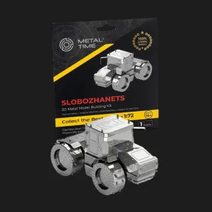 Колекційна модель-конструктор Metal Time Tractor Slobozhanets Трактор ХТЗ (MT074)